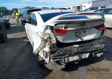 2013 Hyundai Elantra Coupe Gs/Se из США, поврежденный, VIN KMHDH6AE6DU014907